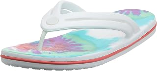 Crocs Crocband Flip, Women's Flip Flops, Fresh Tie Dye