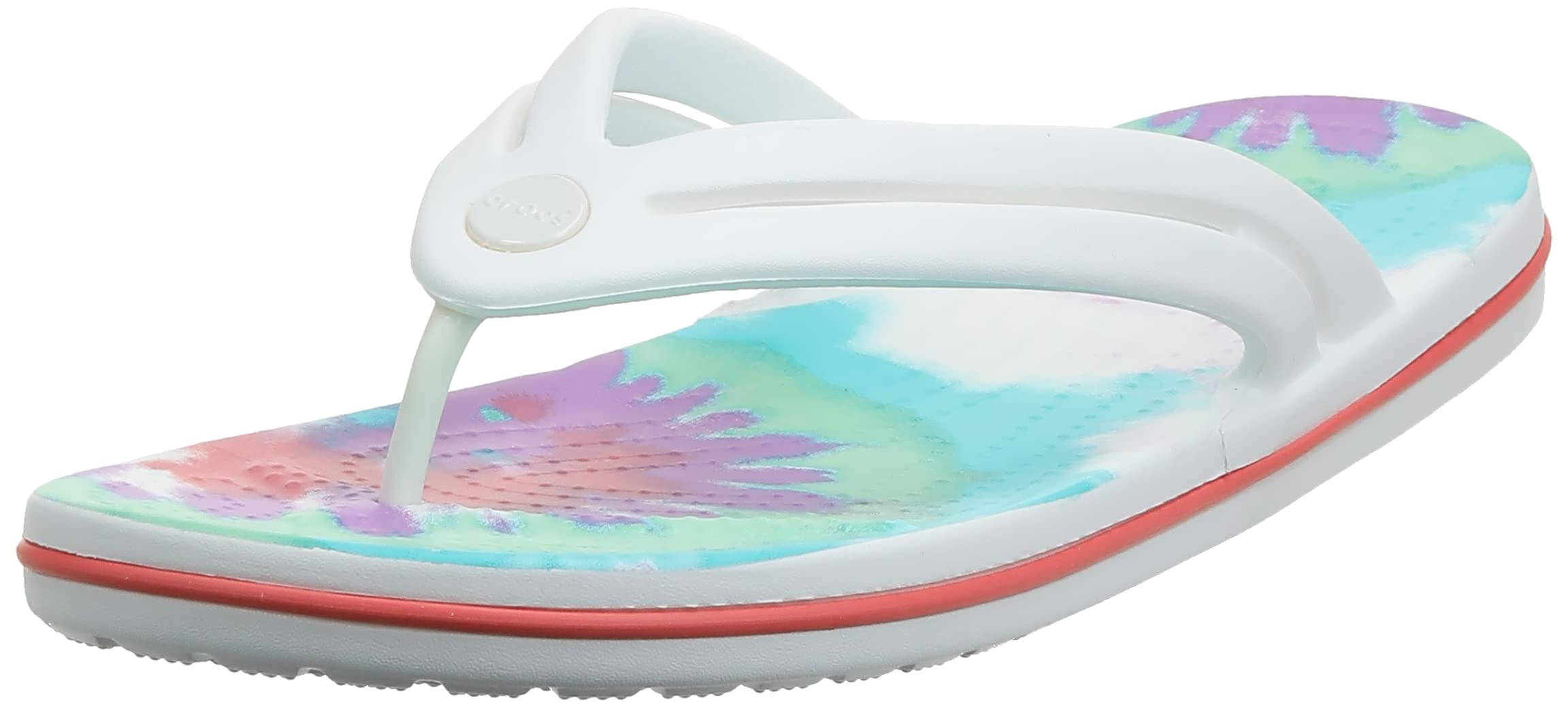 Crocs Crocband Flip, Women's Flip Flops, Fresh Tie Dye