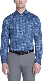Van Heusen Mens Dress Shirt Regular Fit Stain Shield Stretch