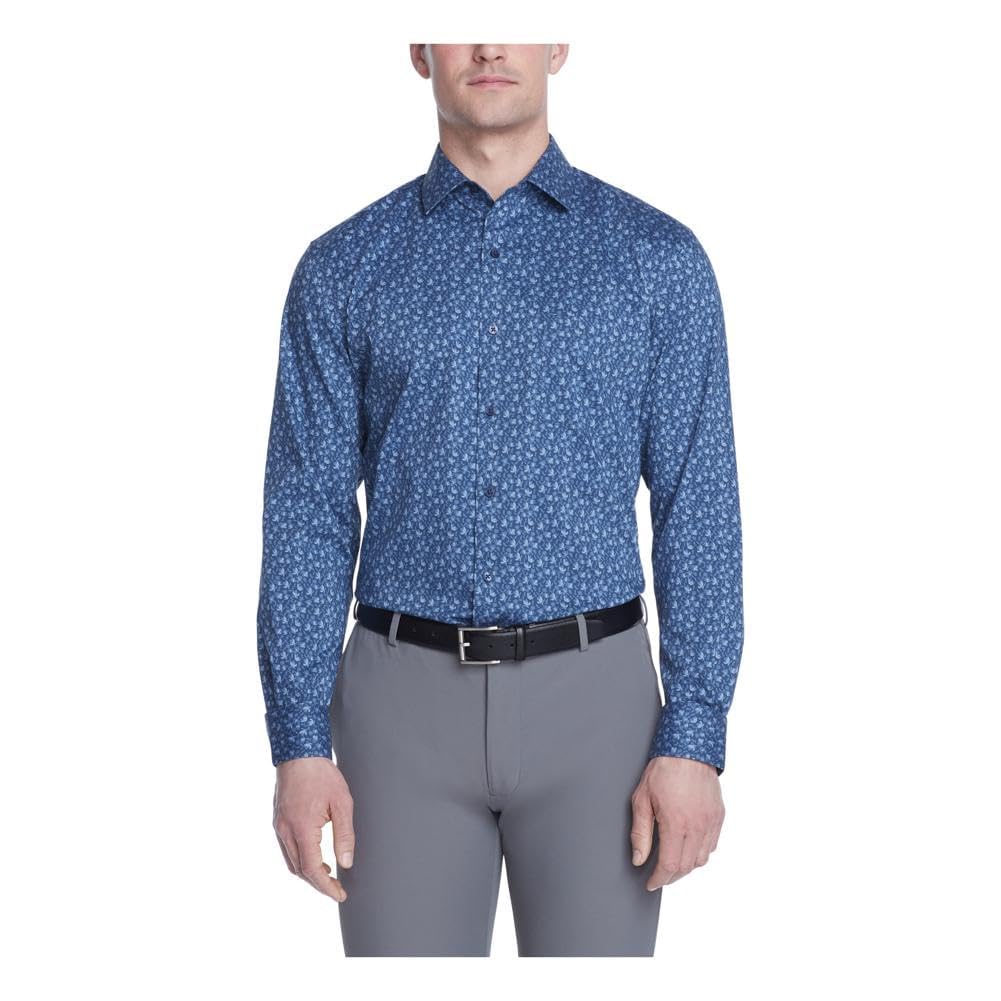 Van Heusen Mens Dress Shirt Regular Fit Stain Shield Stretch