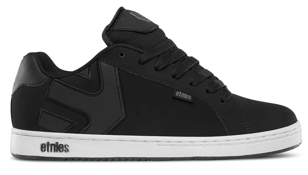 Etnies New Fader Mens White Leather Shoes Trainers Size UK 7-12-