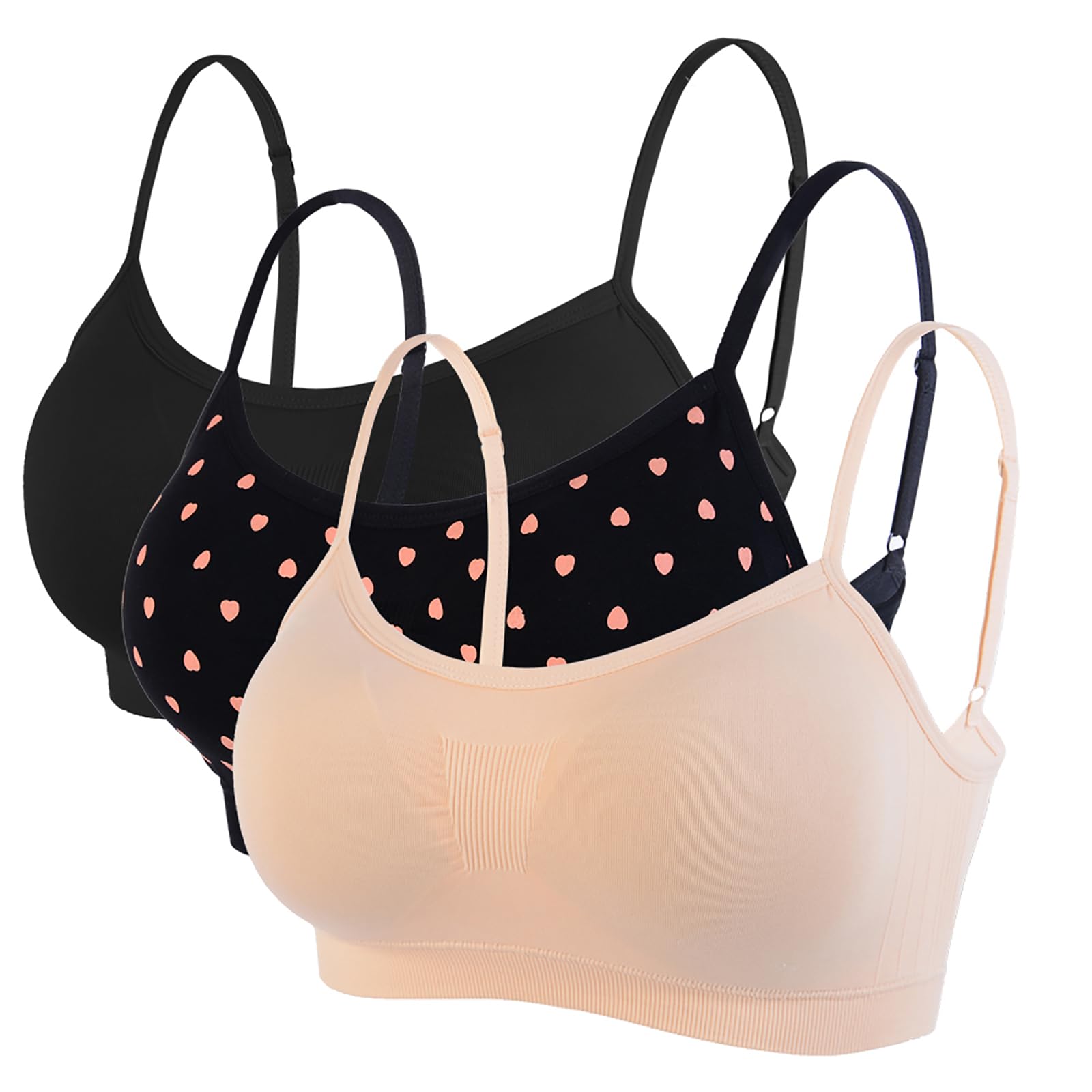 Litthing Sports Bras Women Seamless Bra Ladies Padded Wireless Push Up