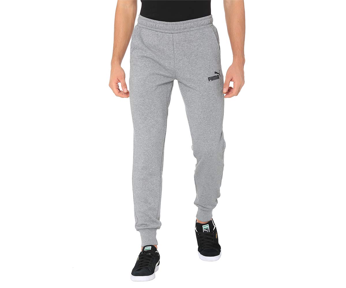 PUMA Ess 2 col Logo Pants FL Cl, Men's Trousers