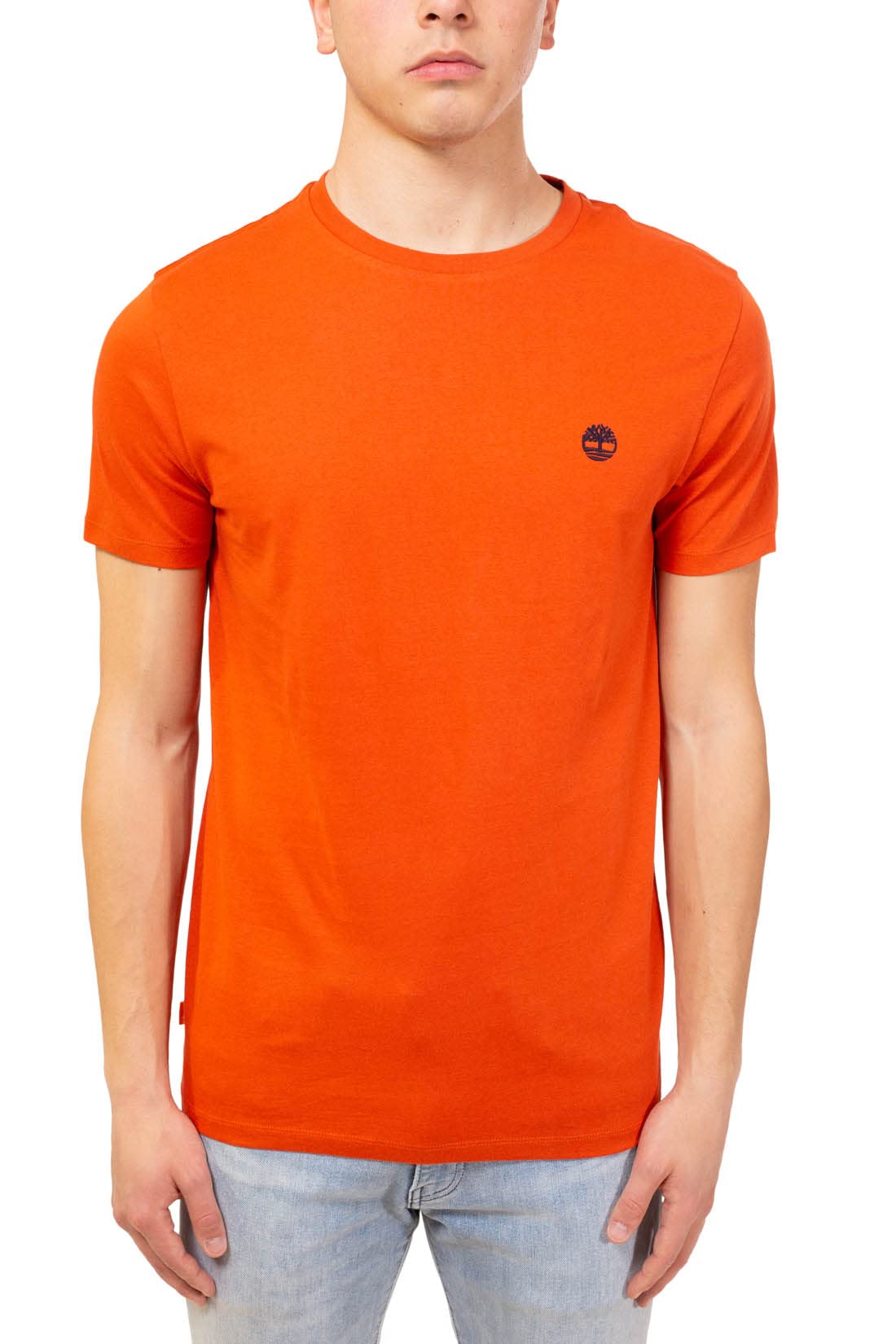 Timberland TFO SS LC Logo T TB0A2BR3 Men's T-Shirt Green