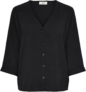JDY Jdy Capote - Maglietta A 3/4 Wvn Noos Camicia da Donna Donna (Pacco da 1)