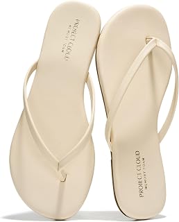 Project Cloud Flip Flops for Women Memory Foam Womens Flats Sandals Women