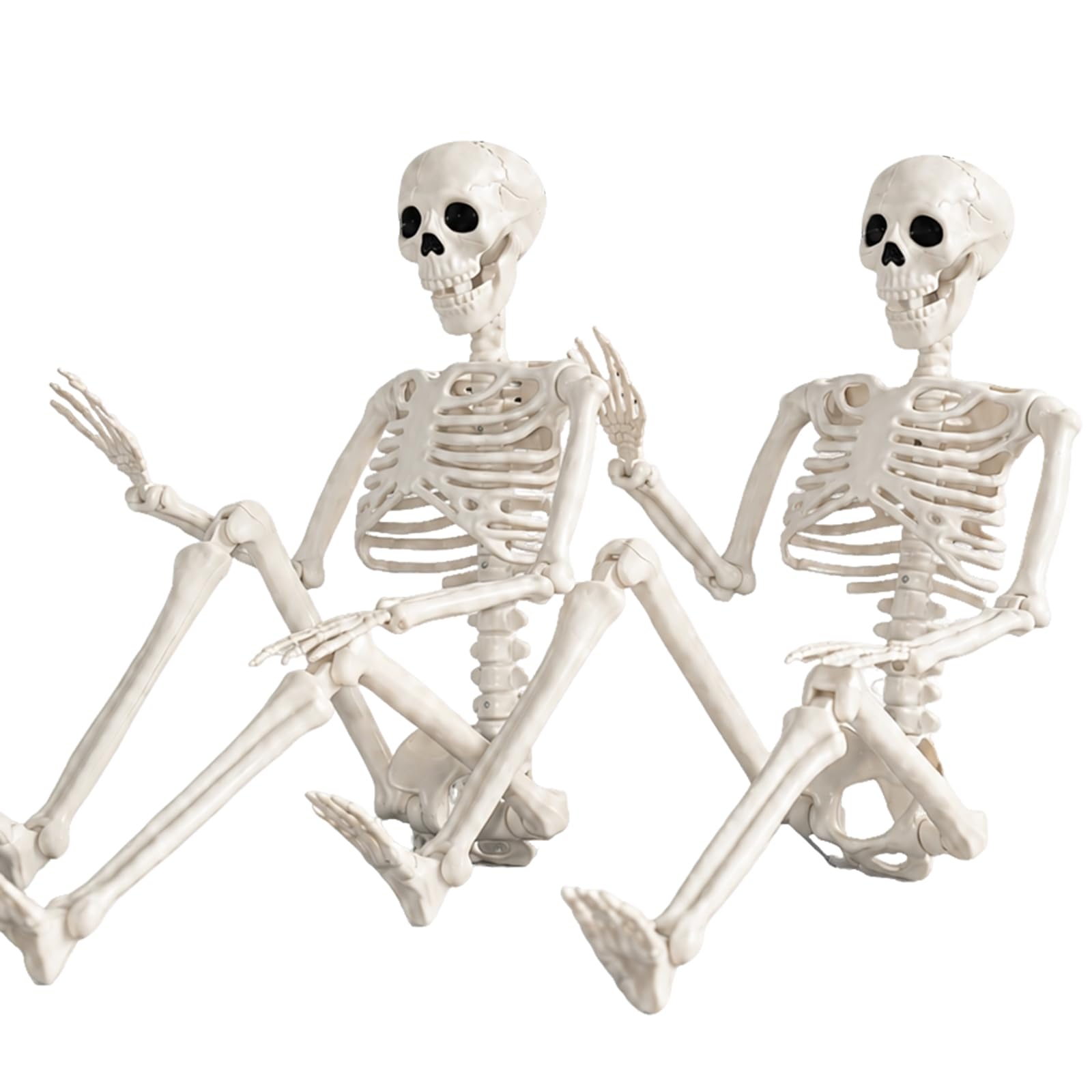 Abakuku 2 Pack 36" Halloween Skeleton Decorations,Human Bones for Halloween Part