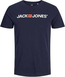 JACK & JONES Men's Jjecorp Logo Tee SS Crew Neck Noos PS T-Shirt, 3XL