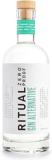 RITUAL ZERO PROOF Gin Alternative | Award-Winning Non-Alcoholic Spirit | 25.4 Fl Oz (750ml) | Zero Calories | Sustainably Made in USA | Make Delicious Alcohol Free Cocktails