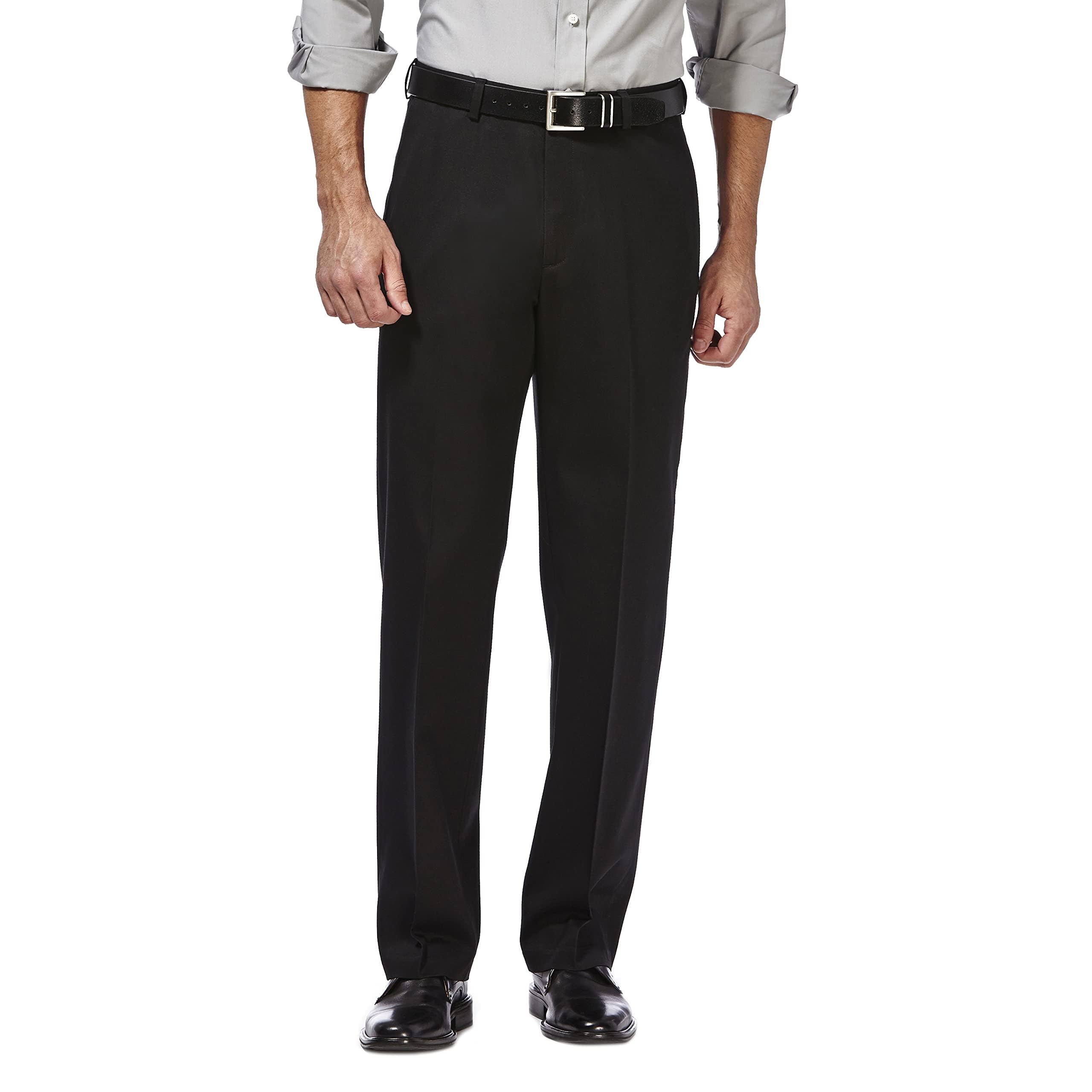 Haggar Men's Premium No Iron Khaki - Classic Fit