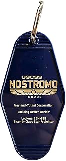 USCSS Nostromo Weyland Yutani Corp Pop Culture Inspired Key Tag Keychain