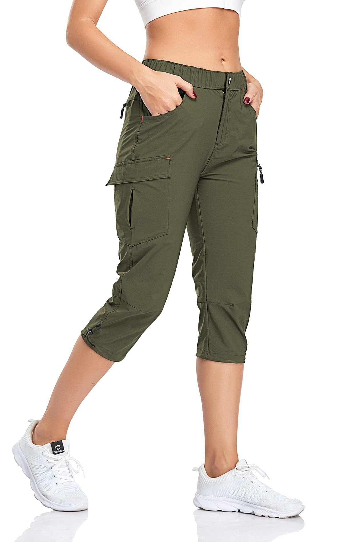 GymBrave Hiking Pants Women Lightweight Quick Dry Summer Cargo Waterproof Mounta