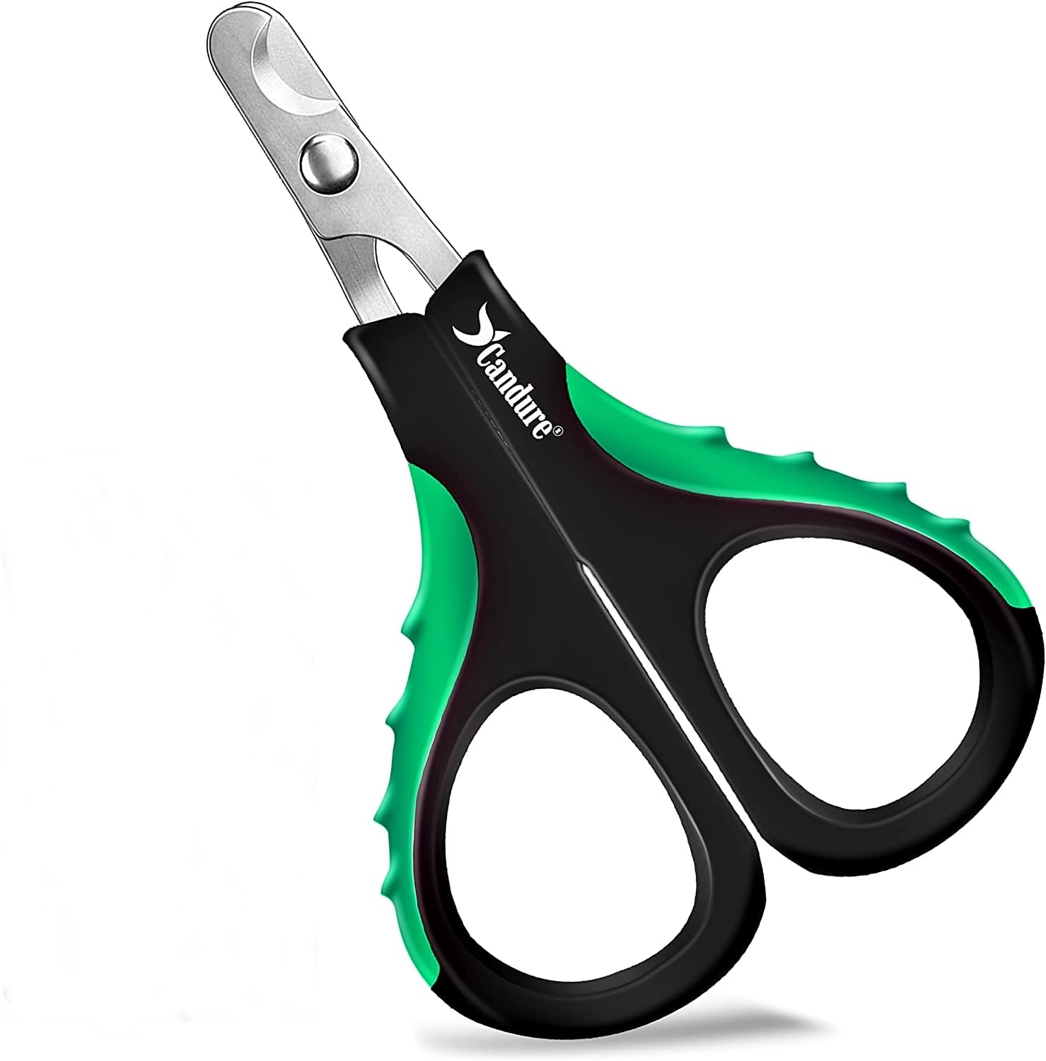CANDURE Dog and Cat Nail Clippers with Guard for Dog Protection – Stainless Stee