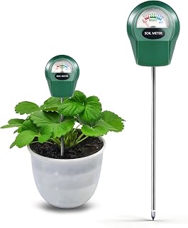 Zoiydals Soil Moisture Meter for Plants, Hygrometer Sensor Water Monitor, Plant Moisture Tester for Indoor Outdoor Garden, Potted Plants, Farm, Lawn, No Battery (Style 1)