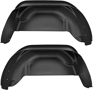 Husky Liners Wheel Well Rear Guards | Fits 2021-2026 Ford F-150 (Excludes Raptor &amp; Continuously Controlled Damping) | Rear, 2-pc. Black - 79161