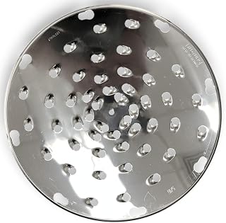 ALFA VS-12SD-5/16 Stainless Steel Grading Disk for Commercial Shredders | 9.25" Diameter - 5/16" Grating Holes | Replacement for GS-12 and VS-9 Graters and Shredders