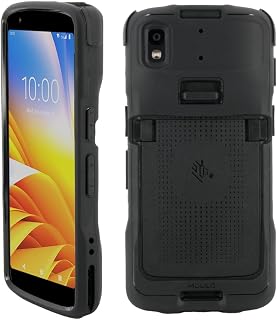 Mobilis Rugged Case for Zebra TC22 - TC27 Mobile Computer Black | Shockproof Military Grade Drop Protection Cover made with Recycled Materials - Anti-microbial - Compatible Docking - Black