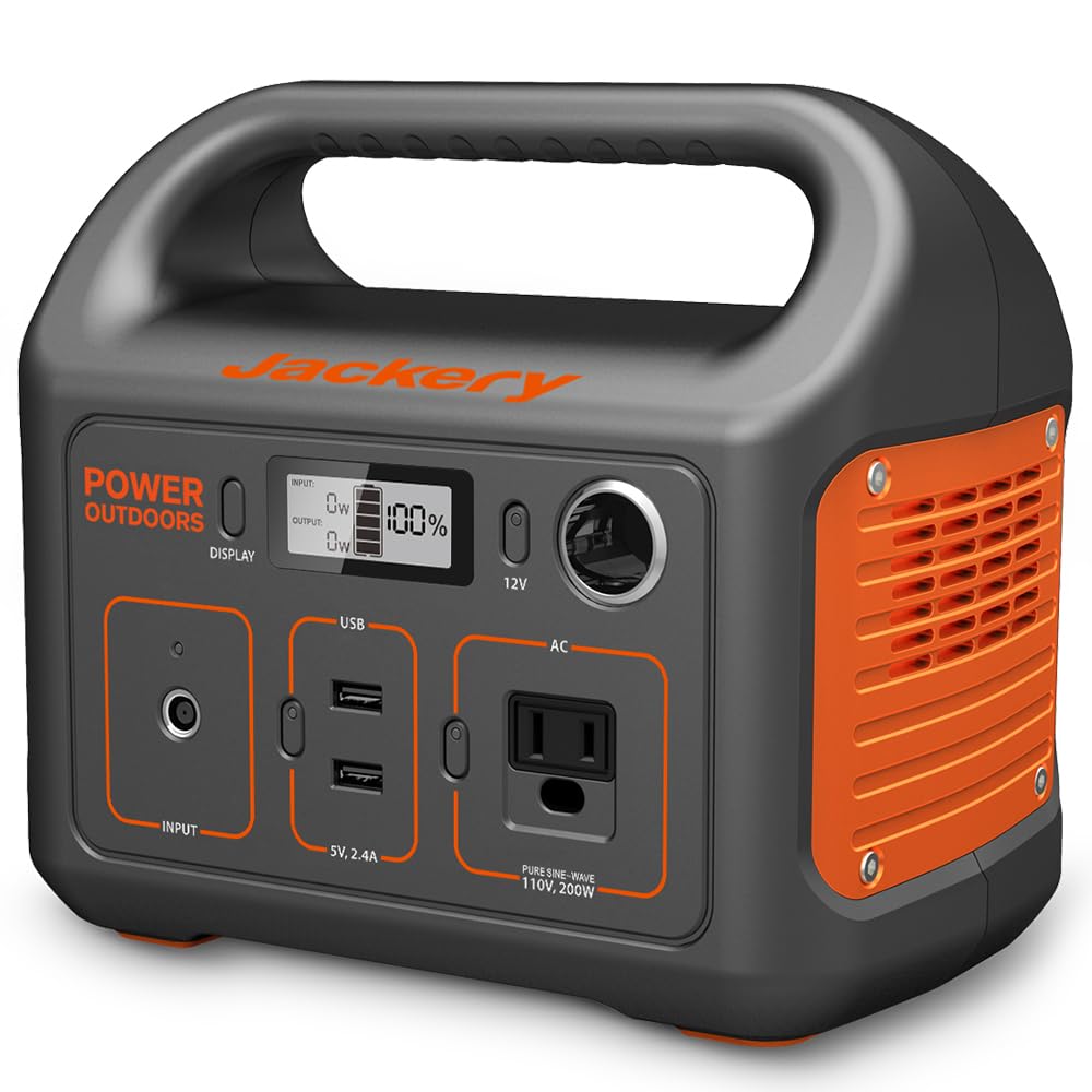 Jackery Portable Power Station Explorer 290, 290Wh Backup Lithium Battery, 110V/