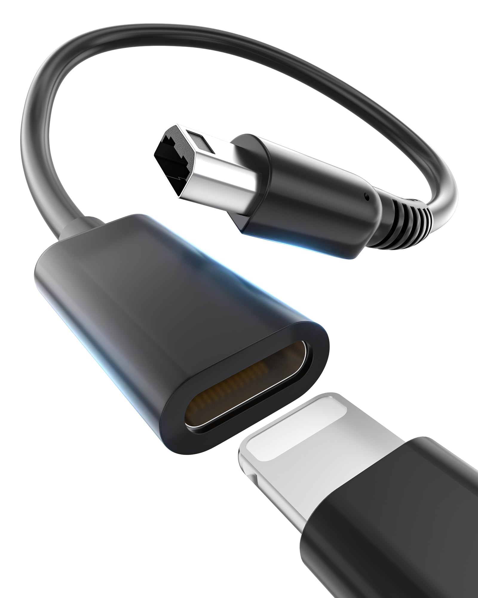 TriverseTech 3DS/2DS/DSi Charging Adapter – Compatible with Lightning Cable – 10