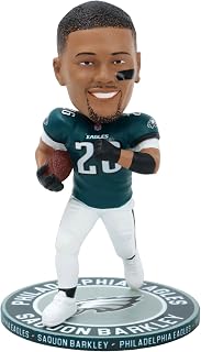 Saquon Barkley Philadelphia Eagles 5 Inch Repeat Name On Base Bobblehead NFL
