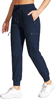 Women's Trekking Trousers Waterproof Cargo Mountain Trousers Lightweight Quick Dry Sun Protection Summer Outdoor Sports Trousers Casual Breathable