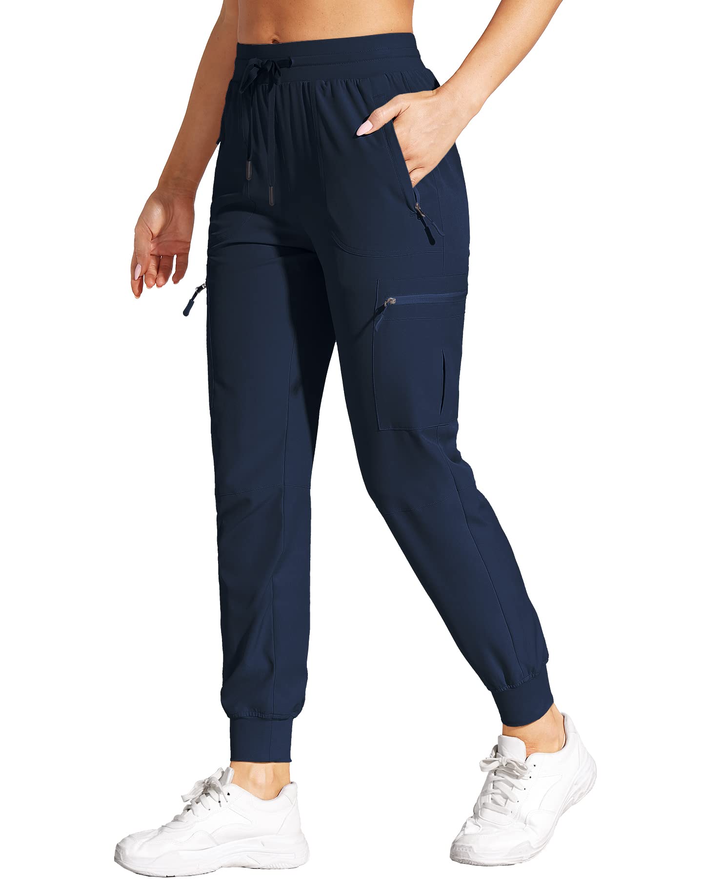 Women's Trekking Trousers Waterproof Cargo Mountain Trousers Lightweight Quick D