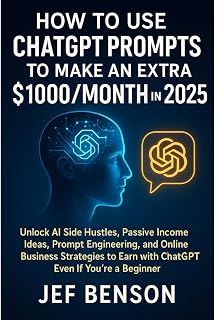 How to Use ChatGPT Prompts to Make an Extra $1000/Month in 2025: Unlock AI Side Hustles, Passive Income Ideas, Prompt Engineering, and Online Business Strategies to Earn with ChatGPT