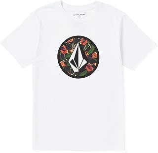 Volcom Men's Crisp Stone Short Sleeve T Shirt, white