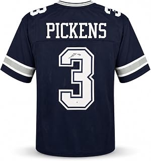 George Pickens Autographed Blue Football Jersey JSA Witness Stock #262414