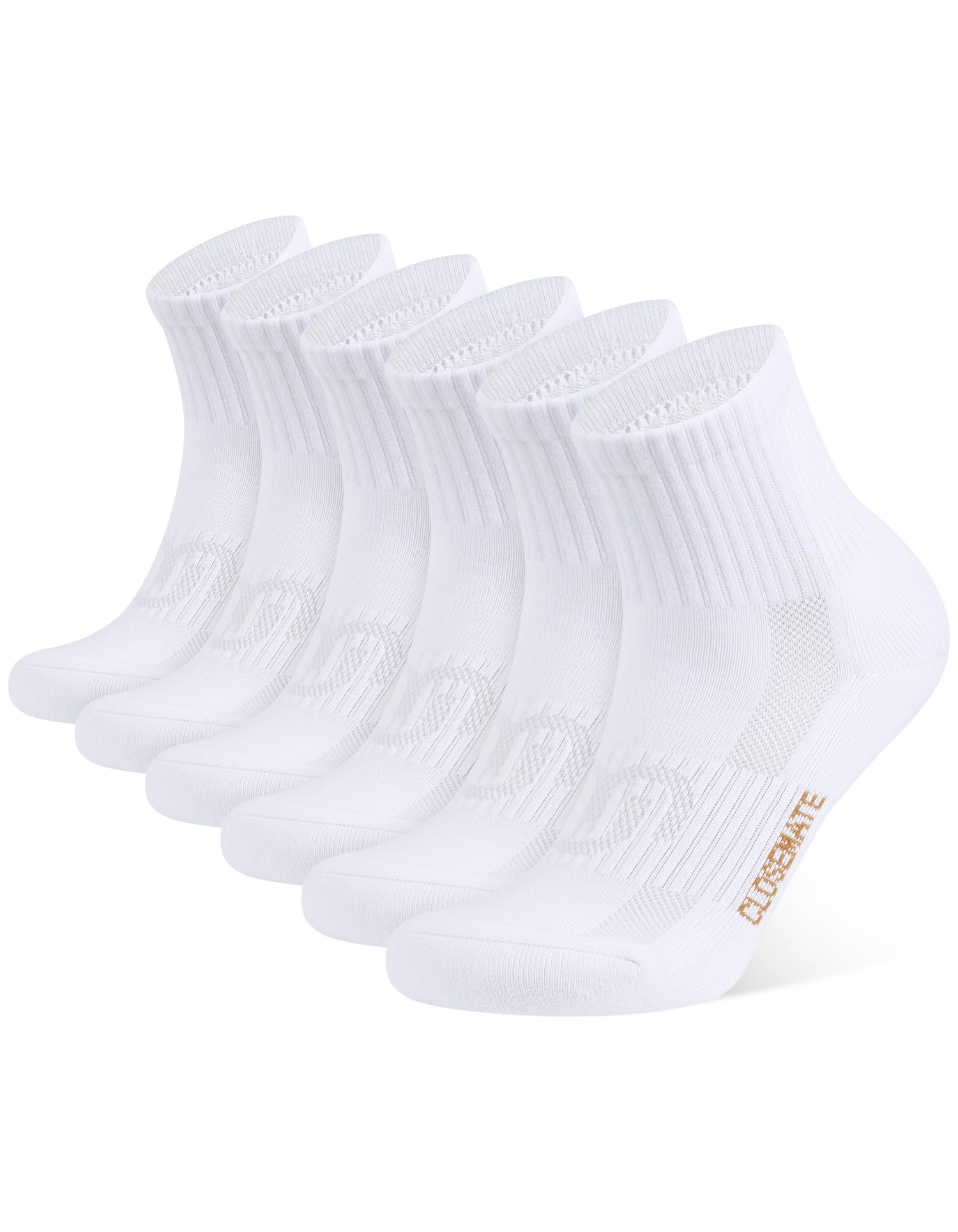 CLOSEMATE Ankle Socks Men Women Sport Quarter 3 Pairs