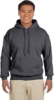 Gildan Hooded Sweatshirt with Fleece Lining, Style G18500 Men's Hoodie (Pack of 1)