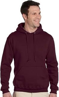 Jerzees Adult NuBlend Super Sweats Pull Over Hoodie, XL, True Red
