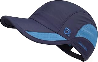 GADIEMKENSD Unstructured Quick Dry Sports Cap Outdoor Sun Protective Unisex