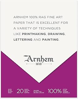 Speedball 7091 Arnhem 1618 Printmaking Paper Pad