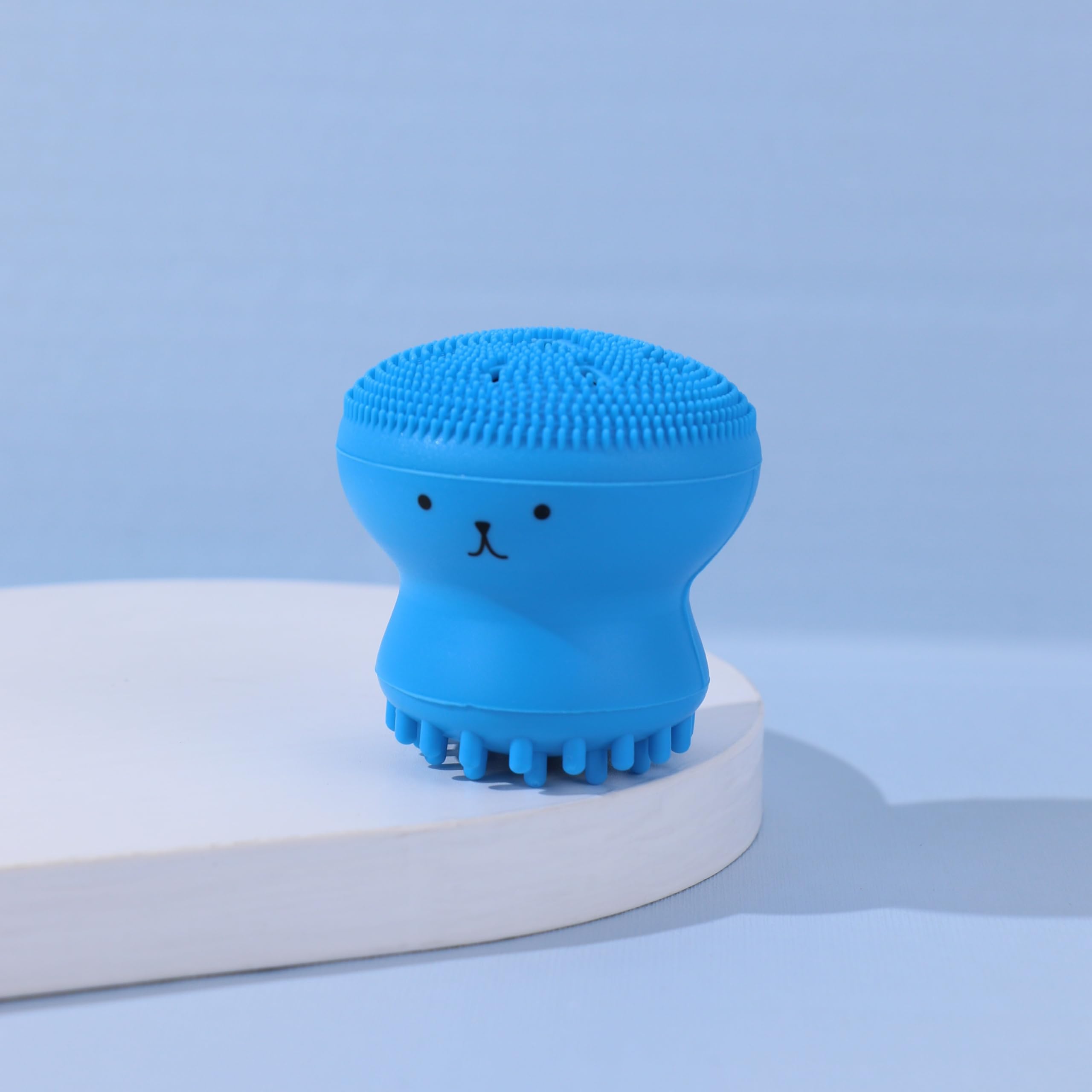 1 x Octopus Silicone Face Brush and Massager Designed for Deep Cleansing and Gen