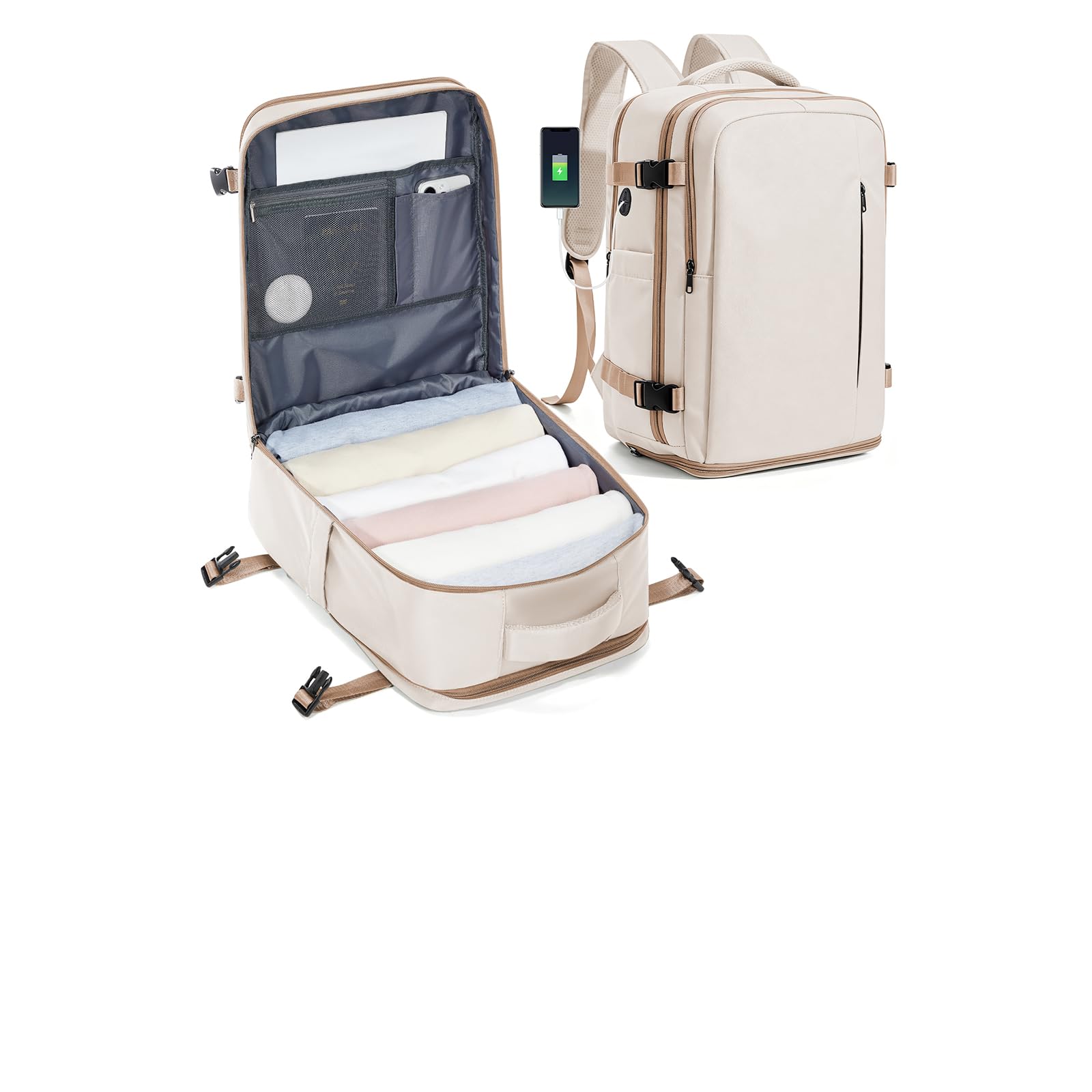 SZLX Ryanair Backpack 40 x 30 x 20 cm Vacuum with Hand Luggage Pump