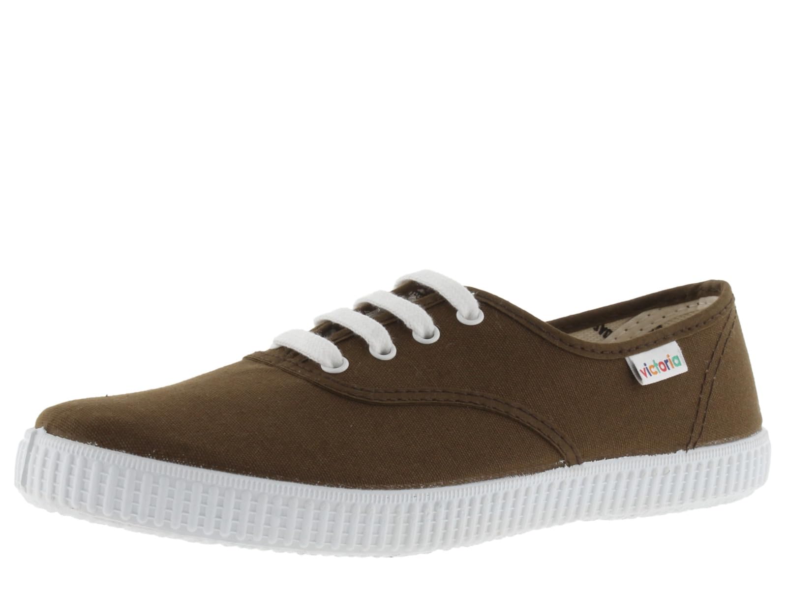 victoria English Unisex 1915 Canvas & White Laces 106613 for Adult