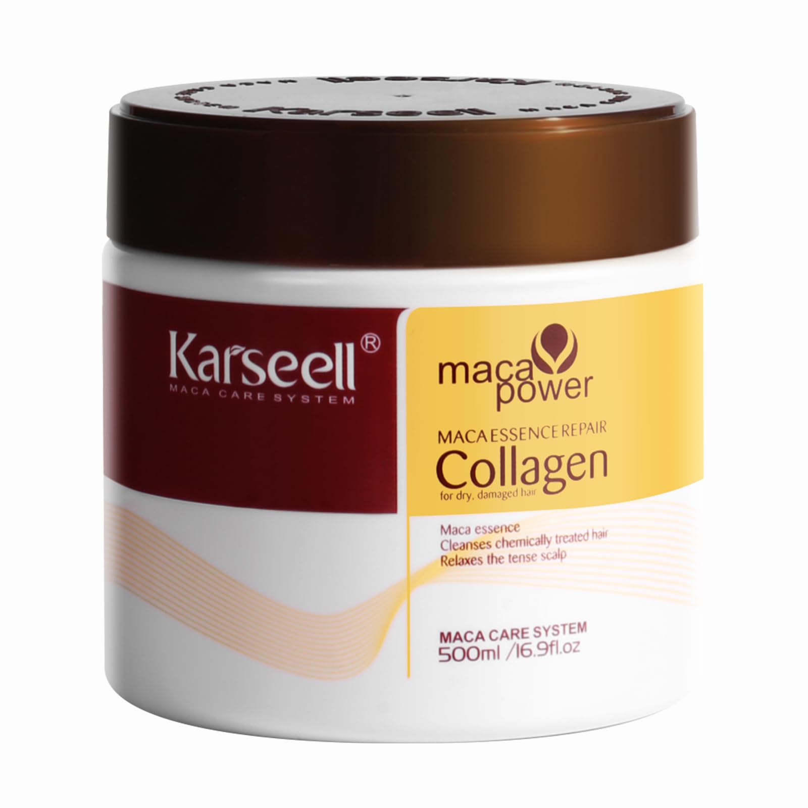 Karseell Collagen Hair Mask for Dry, Frizzy, Damaged Hair 16.90 oz | Deep Condit