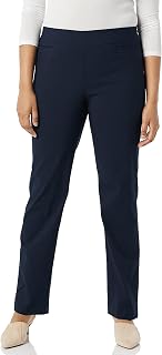 Briggs New York - Super Stretch Millennium Welt Pocket Pull On Career Pant, Women's Trousers