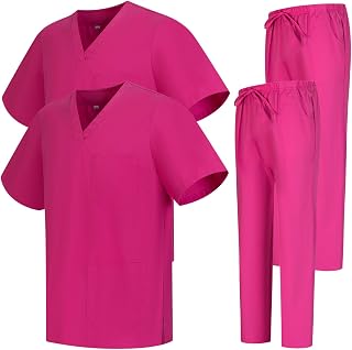 MISEMIYA - Pack * 2 Pcs – Unisex Sanitary Jacket and Trousers Medical Sanitary Uniforms 2-6801-6802
