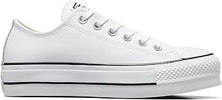 Converse CTAS Lift OX Women's Trainers, White / Garnet / Navy