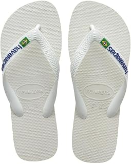Havaianas Kids Flip Flops, White White, 9 US Unisex Toddler