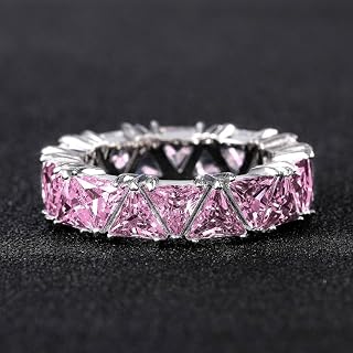 Luxuriöse dreieckige Zirkonia-Ringe für Damen