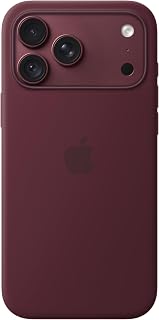 Apple iPhone 18 Pro Max Silicone Case with MagSafe – Burgundy ​​​​​​​ | Lightweight Phone Case, Wireless Charging Compatible, Smooth Matte Finish