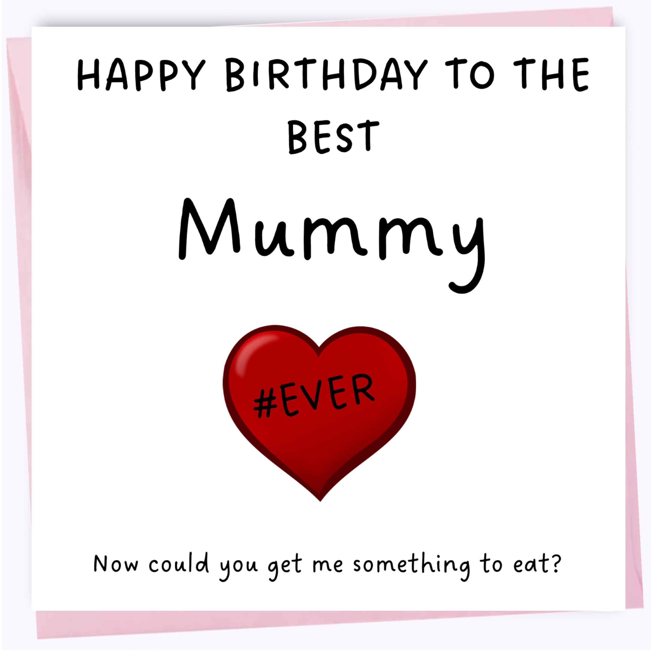 Birthday Card – Best Mummy Ever – From Daughter & Son, Happy Birthday Mummy, 150