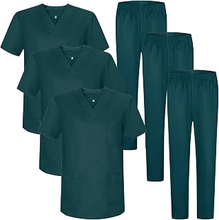 MISEMIYA - Pack * 3 Pcs – Unisex Sanitary Uniforms Medical Sanitary Sets 3-817-8312