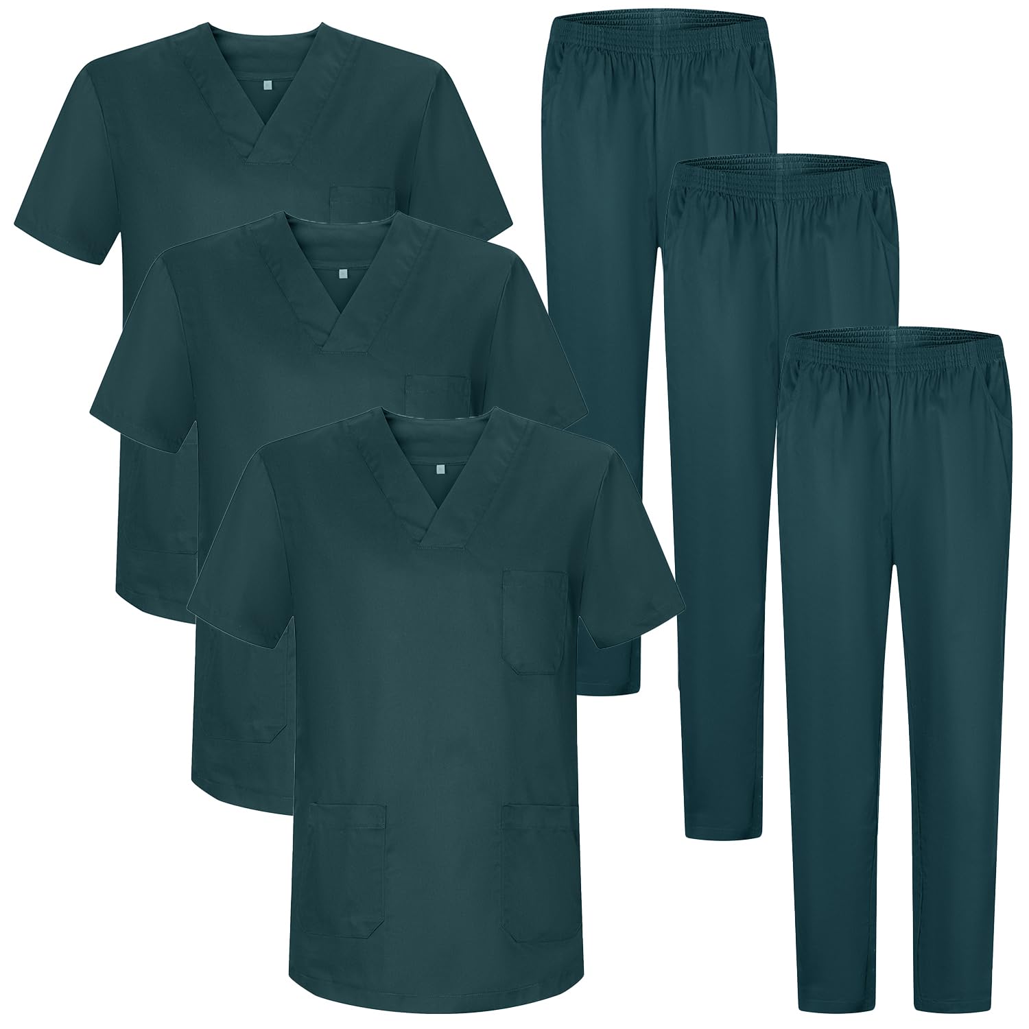 MISEMIYA - Pack * 3 Pcs – Unisex Sanitary Uniforms Medical Sanitary Sets 3-817-8