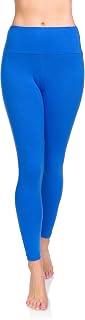 SOFTSAIL Women's Leggings 95% Cotton Leggings for Women High Waist Total Length Legging Elastic Trousers Leisure Relax Walking