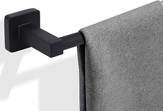 Ntipox Modern 24 inch Bathroom Towel Bar Matte Black,Towel Racks for Bathroom Wall Mounted,Bathroom Towel Holder Black,Home Decor Towel Rod