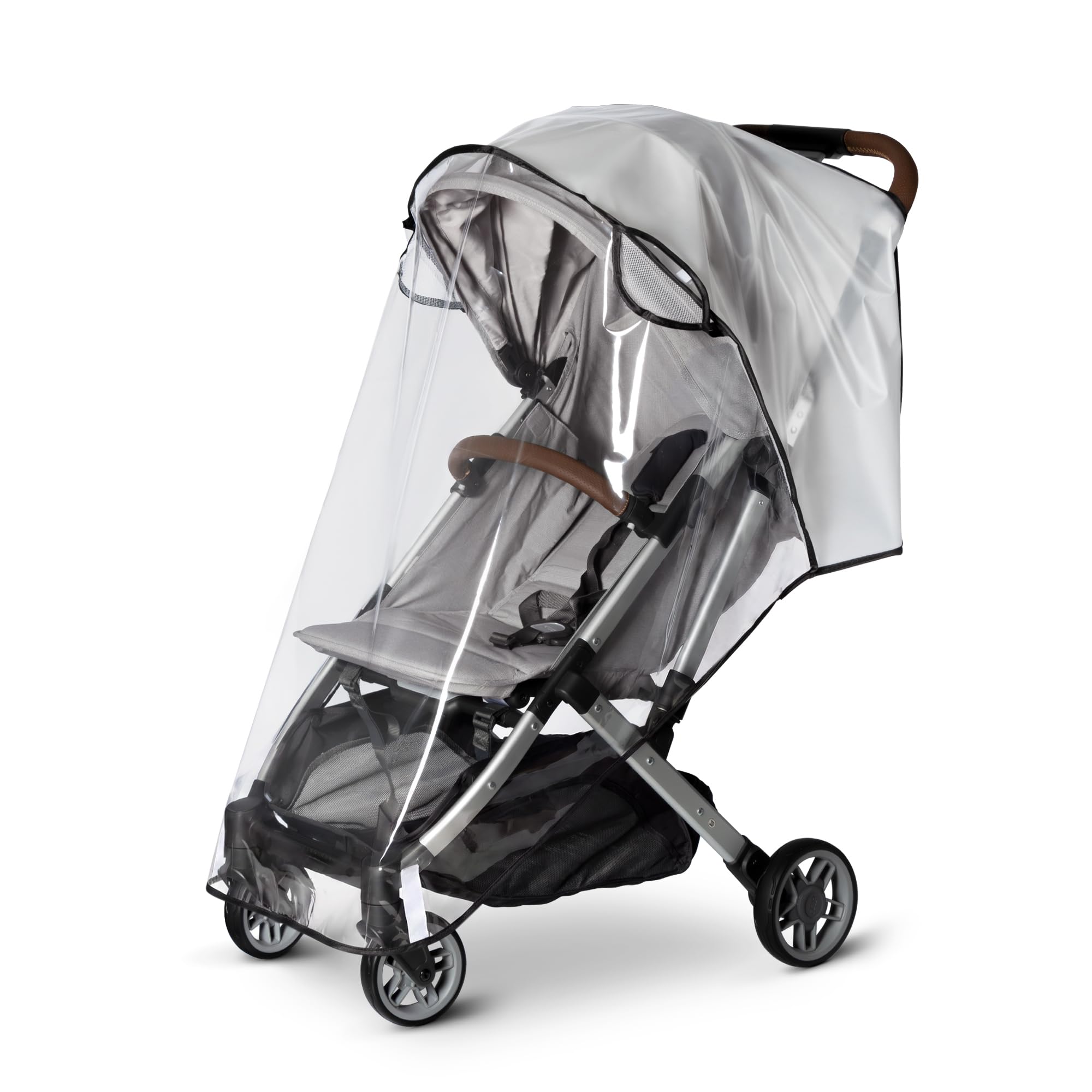 Bemece Universal Rain Cover for Pushchair, Breathable & Transparent | EVA Weathe